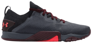 Giày Under Armour TriBase Reign 3 'Pitch Grey Venom Red' 3023698-101