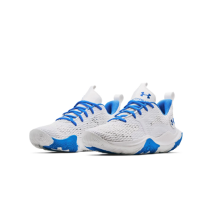 Alternative view of Giày Under Armour Spawn 3 CLRSHFT 'White Blue' 3024777-100