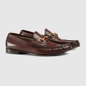 Alternative view of Giày Gucci Horsebit Leather Loafers 307929-BLM00-2140
