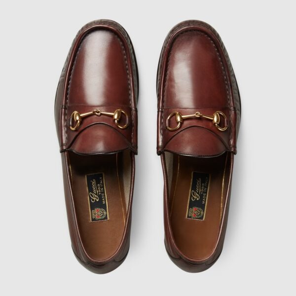 Giày Gucci Horsebit Leather Loafers 307929-BLM00-2140 - Hình ảnh 3