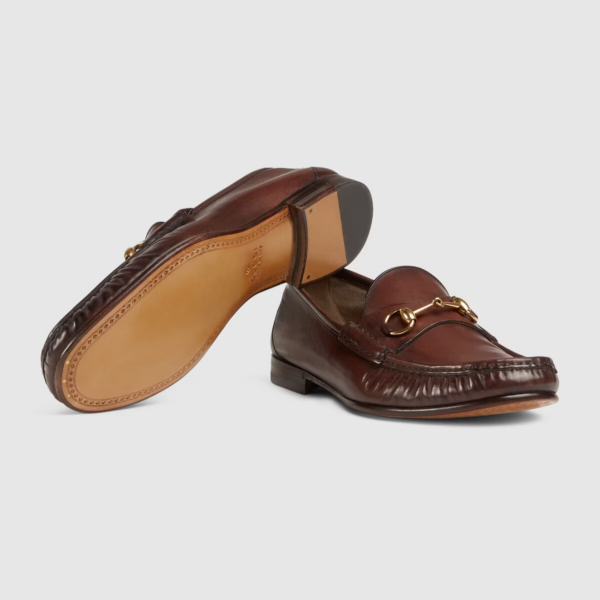 Giày Gucci Horsebit Leather Loafers 307929-BLM00-2140 - Hình ảnh 4