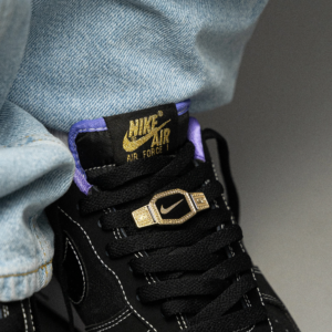 Giay Nike Air Force 1 '07 LV8 EMB World Champions 'Black Iron Grey' DR9866-001