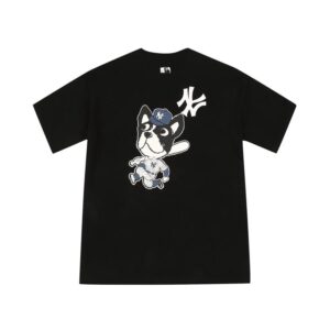 Alternative view of Áo MLB Bark Short Sleeve New York Yankees Black 31TSCM031-50L