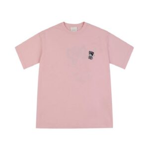 Áo MLB Bark Short Sleeve New York Yankees Pink 31TSCM031-50P