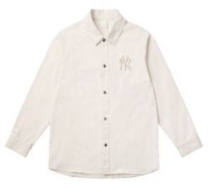 Áo MLB Basic Back Logo Denim Shirt New York Yankees 31WSN2111-50I