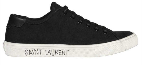 Giày Saint Laurent Malibu 'Black' 606408-GUZ20-1000