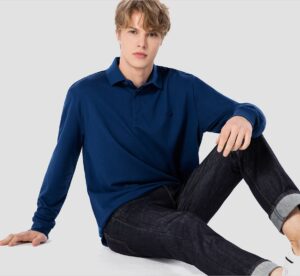 Alternative view of Áo Lacoste Men's Long Sleeve Paris Polo PH248E-20C-HBM