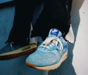 Giay Nike Air Max 1 Premium Dirty Denim 'Deep Royal Blue' DV3050-300