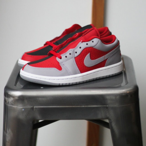 Giay Nike Air Jordan 1 Low SE 'Split Gym Red Cement Grey' DR0502-600