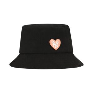 Mũ MLB Bucket Love Black 32CPH7941-50L
