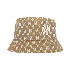 Mũ MLB Monogram Jacquard Bucket Hat New York Yankees 32CPHV111-50B