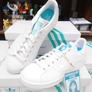 Giay Adidas Kyne x Stan Smith 'White Pulse Aqua' GX7690