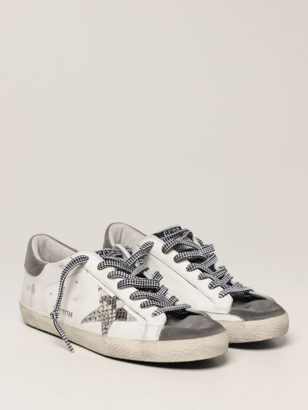 Giày Golden Goose Supper Star 'White' GMF00101 F002045 10772 - Hình ảnh 7