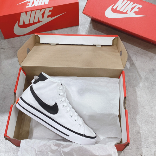 Giày Nike Court Legacy Canvas Mid White DD0162-100 - Hình ảnh 7
