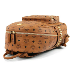Alternative view of Balo MCM Stark Studs Backpack Visetos Cognac MMKAAVE09CO001
