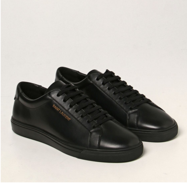 Giày Saint Laurent Andy Low 'Black' 606833-0ZS00-1000 - Hình ảnh 2