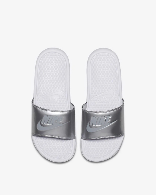 Dép Nike Benassi JDI Sandals 'White Wolf Grey' 343881-107 - Hình ảnh 2