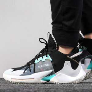 Alternative view of Giày Nike Jordan Why Not Zer0.2 SE PF 'Black Vast Grey' AV4126-001