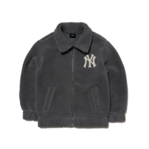 Áo MLB Basic Stand Neck Dumble Fleece Jumper 3AJPF0316-50GRD