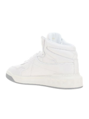 Giay Valentino Garavani ONE STUD Mid-Top nappa Sneaker XY2S0E63NWN0BO