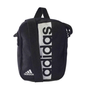 adidas Training 3 Stripe hip bag in black | ASOS