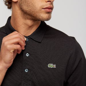 Alternative view of Áo Lacoste Tennis Regular Fit Polo Shirt 'Black' L1230-20B-031