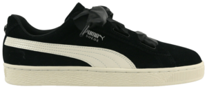 Giày Puma Suede Heart Jewel Jr 'Black White' 365138-03