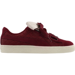 Alternative view of Giày Puma Wmns Suede Heart Quilt 'Cordovan' 365462-01