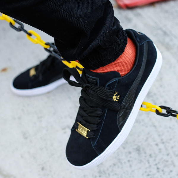 Giày Puma Suede Classic B Boy Black 366492-01 - Hình ảnh 4
