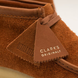Giay Clarks Wallabee Boot 'Tan Hairy Suede' 261-54818