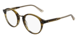 Alternative view of Kính Bottega Veneta Eyeglasses in Brown BV0080O-004