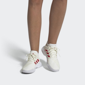 Giay Tennis Adidas CourtJam Bounce 'White Red' EF2766