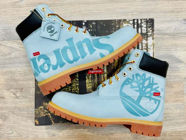 Giày Timberland 6" Supreme 'Ice Blue' TB0A2MTDBW1 - Hình ảnh 2