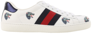 Giày Gucci Ace Leather 'Wolf' 386750-0H810-9082