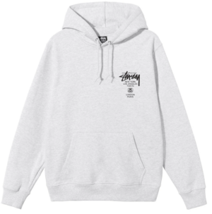 Áo Stussy World Tour Hoodie Grey