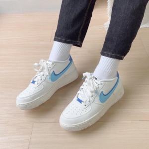 Giay Nike Air Force 1 82 'White Blue' DQ0359-100