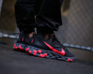 Alternative view of Giày Nike React React Element 55 'Solar Red' BQ6166-002