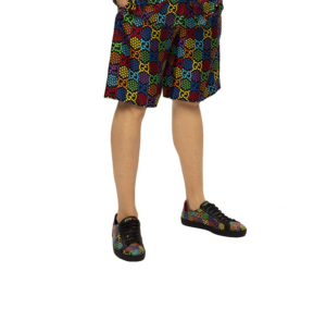 Alternative view of Giày Gucci Ace GG Supreme Low 'Psychedelic Black' 610085-H2020-1110