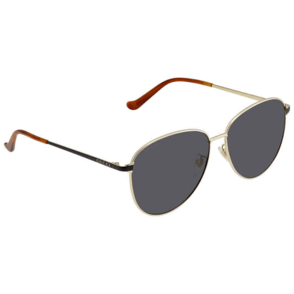 Kính Gucci Grey Aviator 'Gold' GG0573SK-001-60 - Hình ảnh 2