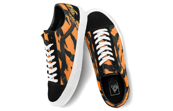 Giày Vans Unisex Style 36 Low-Top 'Black Orange' VN0A3DZ3ORA - Hình ảnh 3