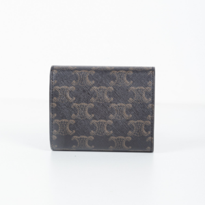 Tui Celine Small Triomphe Wallet In Triomphe Canvas 'Tan' 10D782CQH-04LU