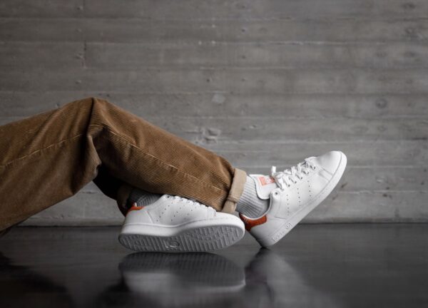 Giày Adidas Stan Smith 'White Semi Coral' EE5793 - Hình ảnh 4