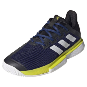 Giay Tennis Adidas Solematch Bounce 'Navy Yellow' GY7645