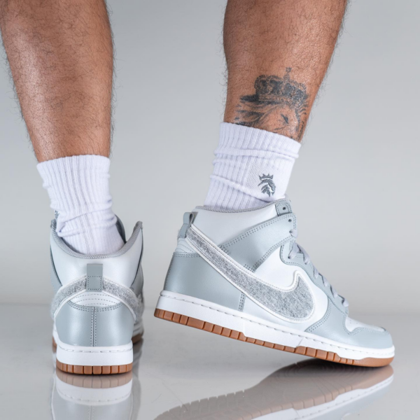 Giày Nike Dunk High Retro 'Light Smoke Grey' DR8805-003 - Hình ảnh 7