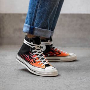 Alternative view of Giày Converse Chuck 70 Hi 'Flames' 165024C