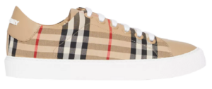 Giày Burberry Bio-based Sole Latticed Cotton Slip-on Beige 80321921