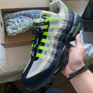 Alternative view of Giày Nike Denham x Air Max 95 'Volt' DD9519-001