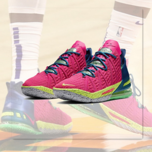 Alternative view of Giày Nike LeBron 18 EP 'Los Angeles By Night' DB7644-600