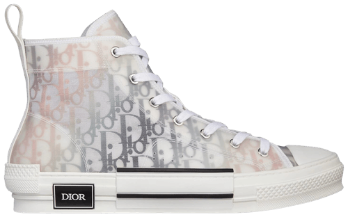 Dior Homme B23 Oblique White And Black Sneakers New  eBay