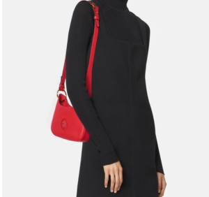 Alternative view of Túi Versace La Medusa Small Hobo Red 1000802-DVIT3T-1R14V